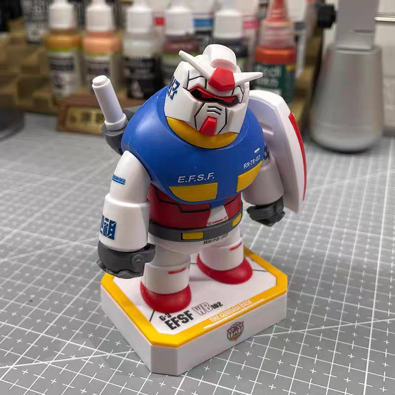 FATBOY MODEL FZ-1 CHONKER RX-78-2 MAGNETIC JOINT MODEL KIT