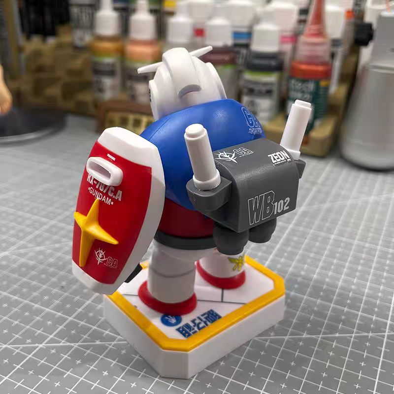 FATBOY MODEL FZ-1 CHONKER RX-78-2 MAGNETIC JOINT MODEL KIT