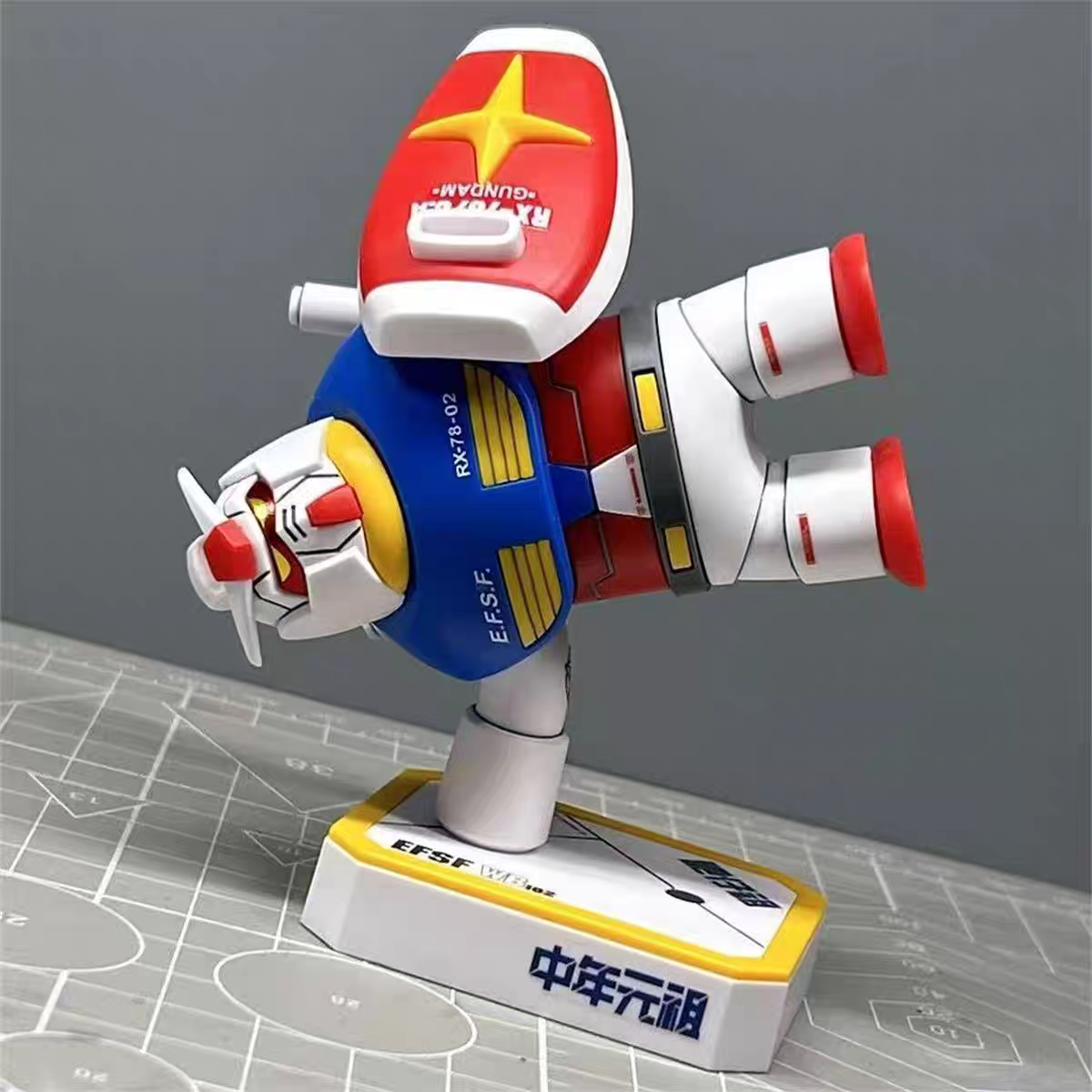 FATBOY MODEL FZ-1 CHONKER RX-78-2 MAGNETIC JOINT MODEL KIT