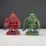 FATBOY MODEL CHONKER FAT CUTE MS-06 Green Zaku II MAGNETIC ACTION FIGURE MODEL TOY VCA GUNDAM SINGAPORE