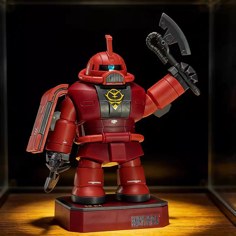 FATBOY MODEL CHONKER FAT CUTE MS-06S Char Zaku II MAGNETIC ACTION FIGURE MODEL TOY VCA GUNDAM SINGAPORE
