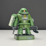 FATBOY MODEL CHONKER FAT CUTE MS-06 Green Zaku II MAGNETIC ACTION FIGURE MODEL TOY VCA GUNDAM SINGAPORE