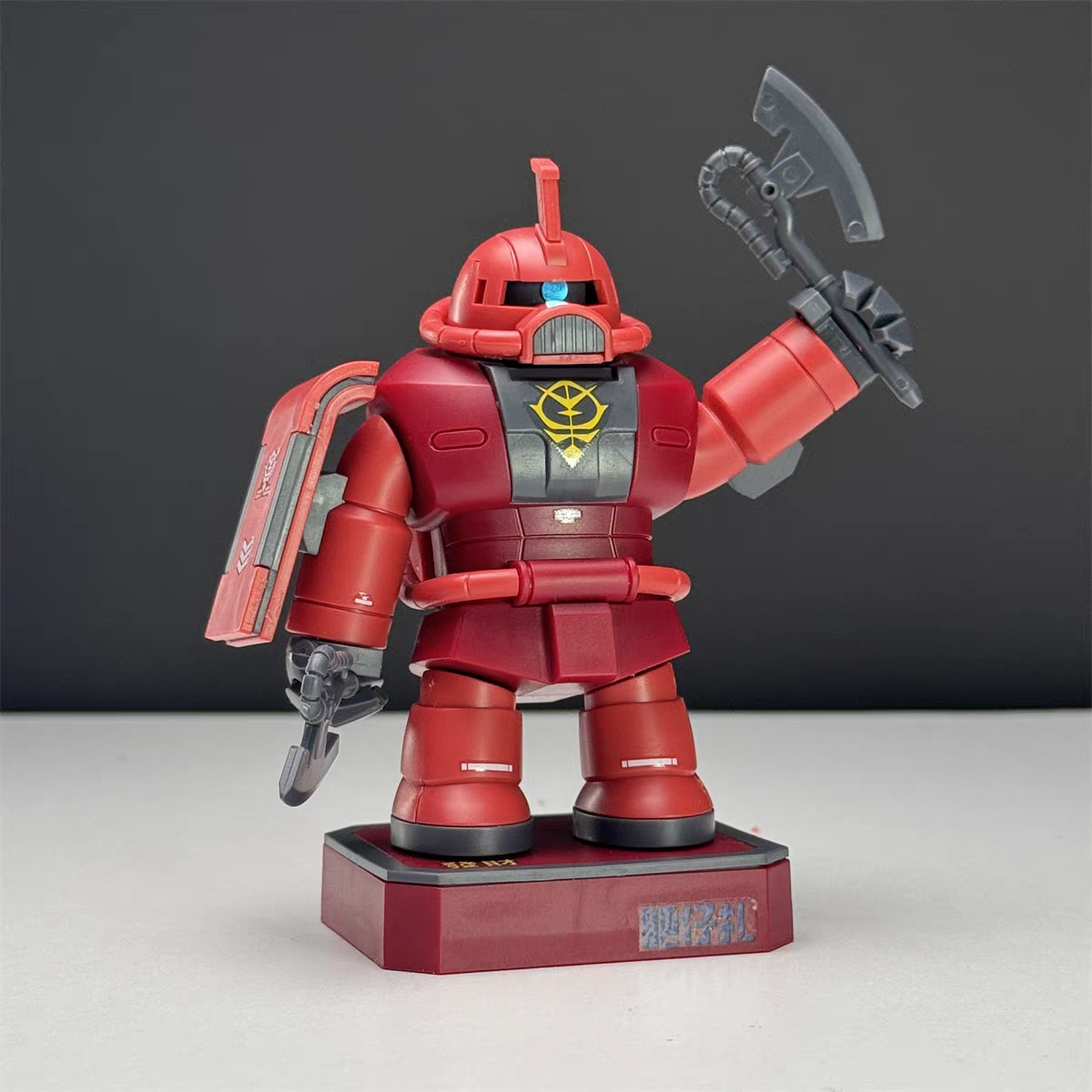 FATBOY MODEL CHONKER FAT CUTE MS-06S Char Zaku II MAGNETIC ACTION FIGURE MODEL TOY VCA GUNDAM SINGAPORE