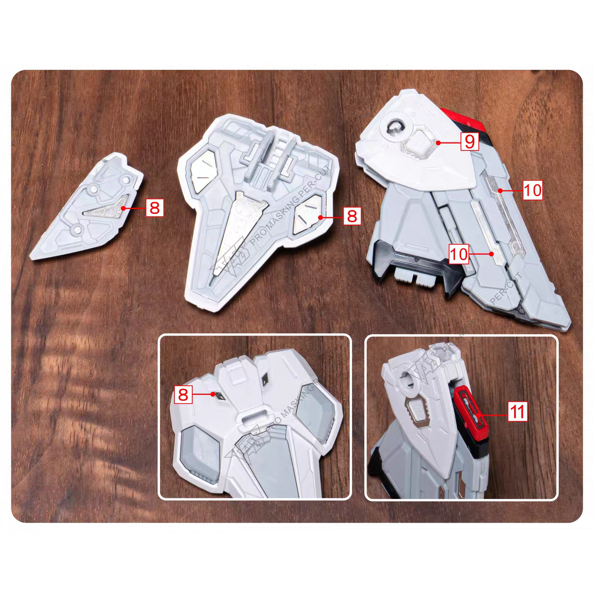 TAS MGSD FREEDOM GUNDAM METAL UPGRADE ETCHING PARTS