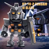 QMSV MINI MCDONALD'S RX-78-2 M STRIKER GREY TAIWAN LIMITED EDITION