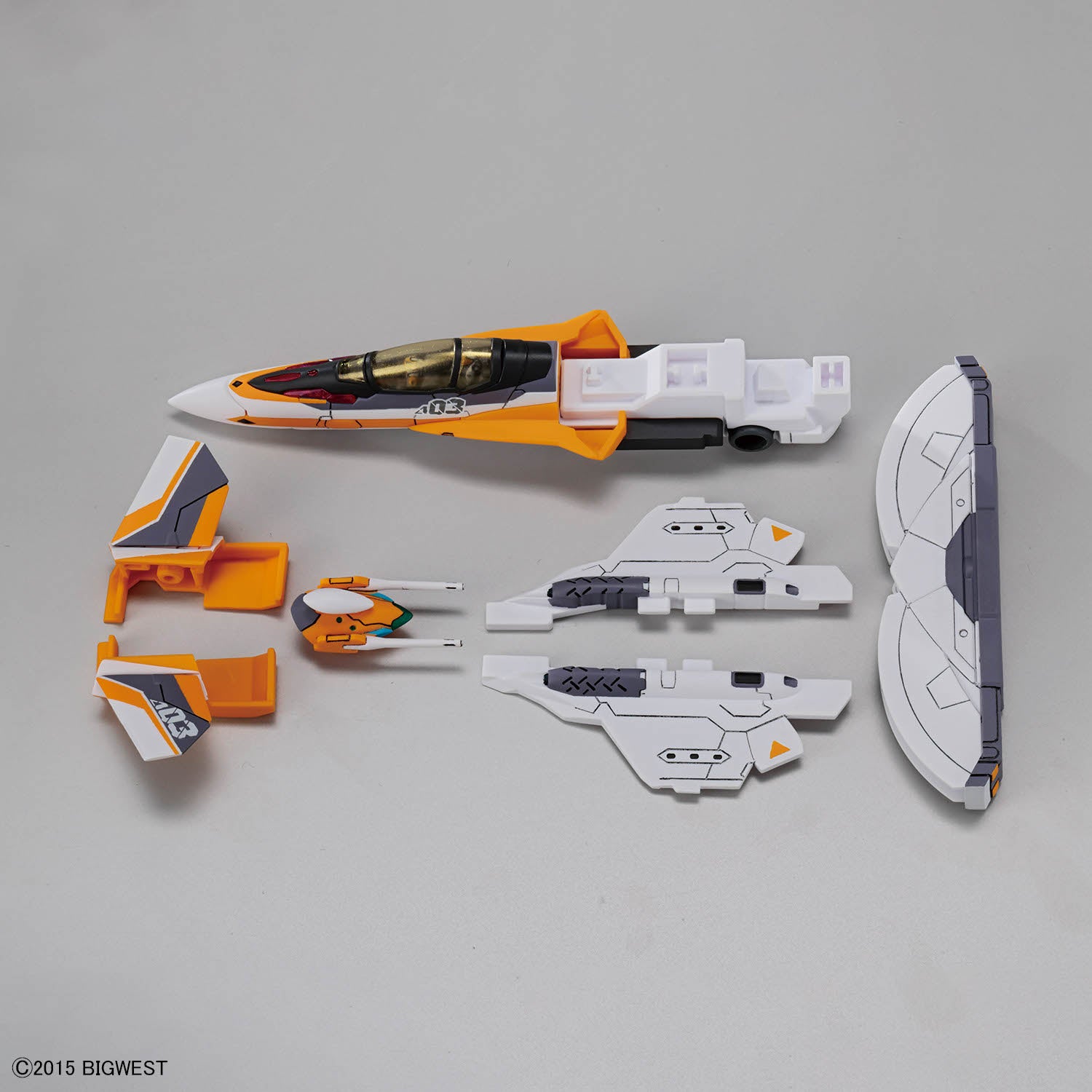 HG VF-31E SIEGFRIED (CHUCK MUSTANG USE) DELUXE SET
