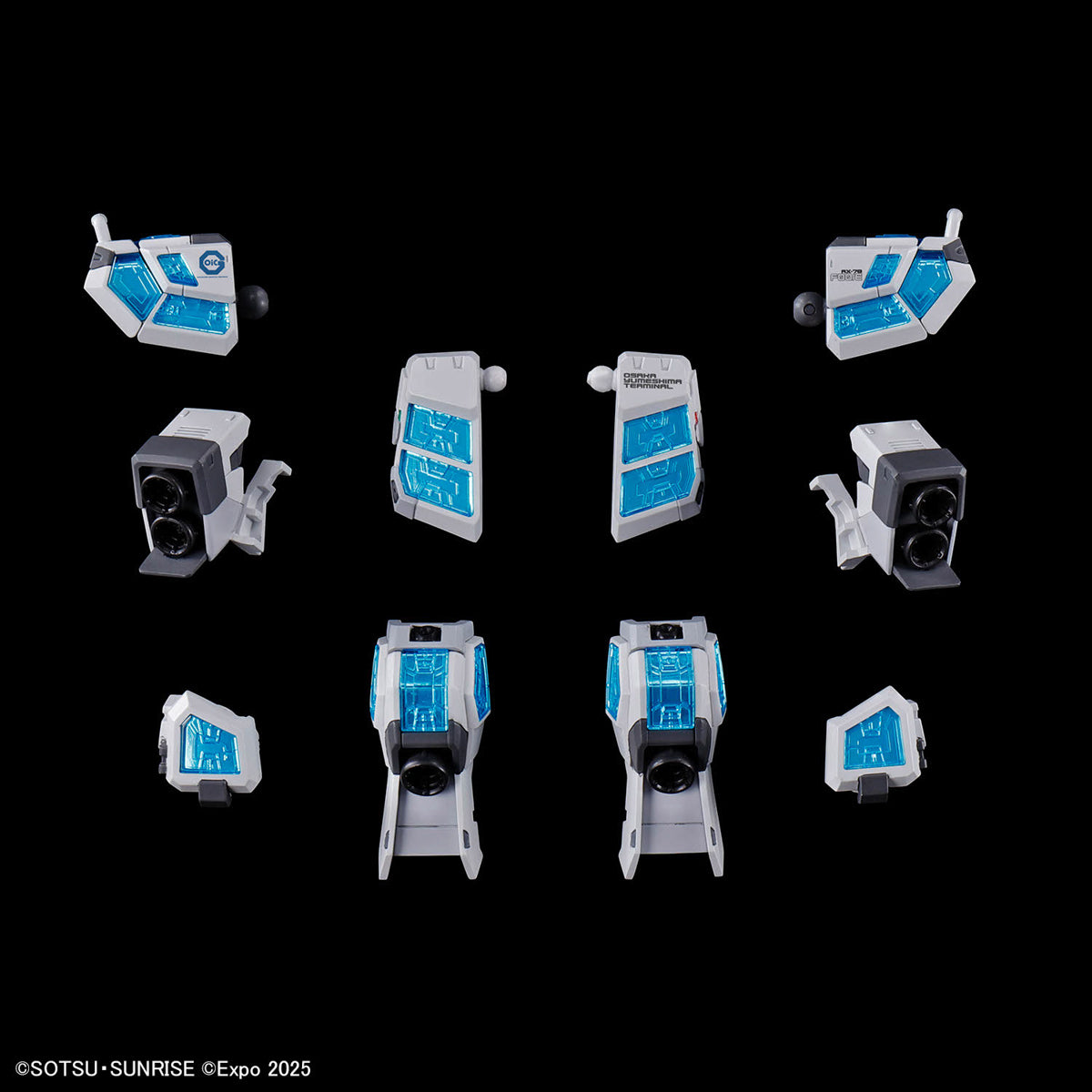 【🔥CLEARANCE】 RX-78F00/E GUNDAM + G.L.R.S.S. FEATHER UNIT (NEXT UC) CHEMICAL RECYCLE VER.