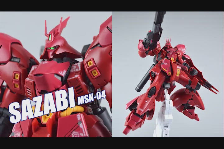 Bandai Gunpla Real Grade 1/144 RG MSN-04 SAZABI Plastic Model Kit Toy VCA Gundam Singapore