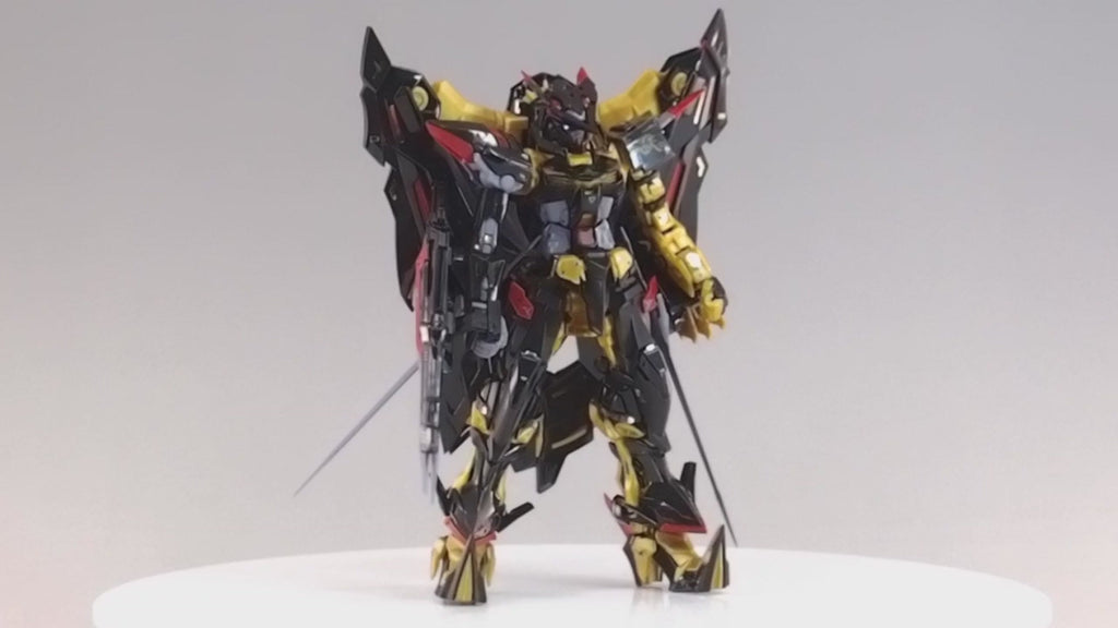 Bandai® Gunpla Real Grade RG 1/144 MBF-P02-RE2 GUNDAM ASTRAY GOLD FRAME AMATSU MINA VCA Singapore