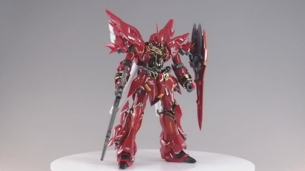 Bandai Gunpla Real Grade 1/144 RG MSN-06S Sinanju Plastic Model Toy VCA Gundam Singapore