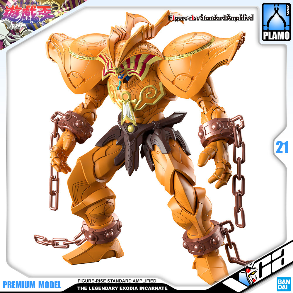 Bandai® Plastic Model Kit Figure-Rise Standard Amplified Yu-Gi-Oh Series THE LEGENDARY EXODIA INCARNATE AMPLIFIED