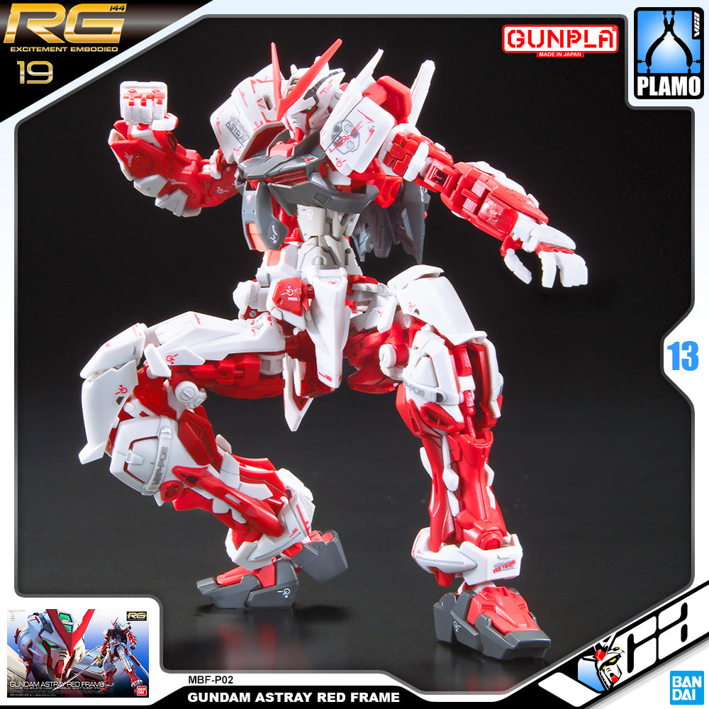 Bandai® Gunpla Real Grade RG 1/144 MBF-P02 GUNDAM ASTRAY RED FRAME VCA Singapore