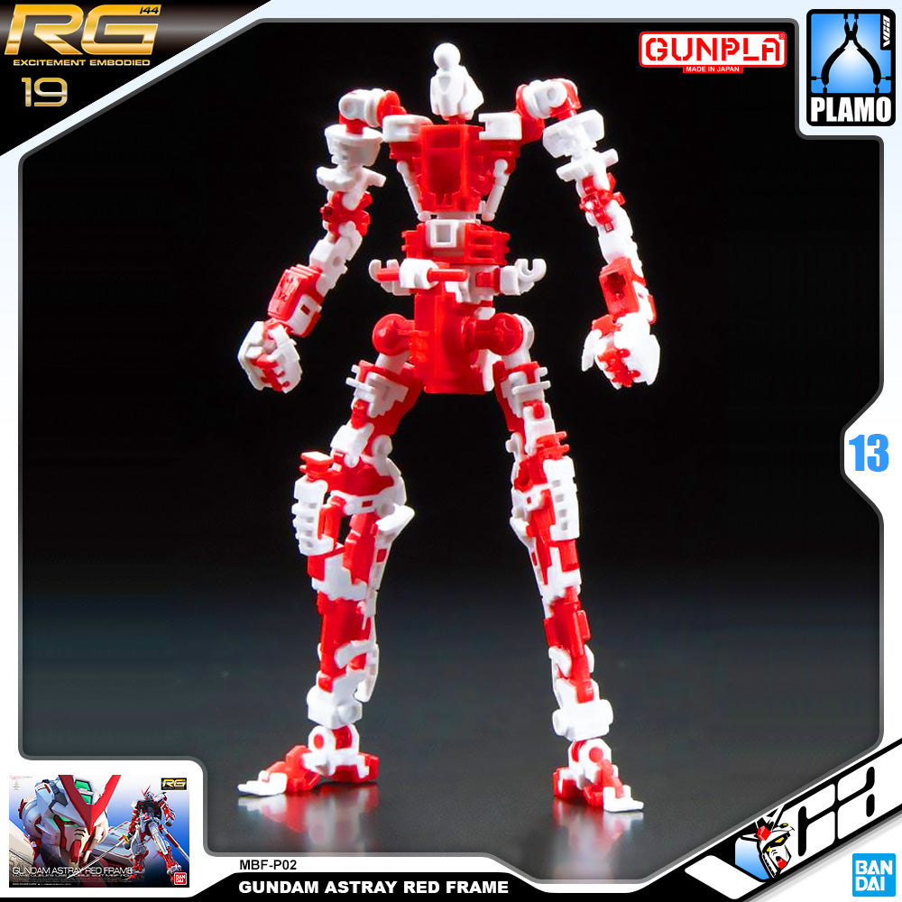 Bandai® Gunpla Real Grade RG 1/144 MBF-P02 GUNDAM ASTRAY RED FRAME VCA Singapore