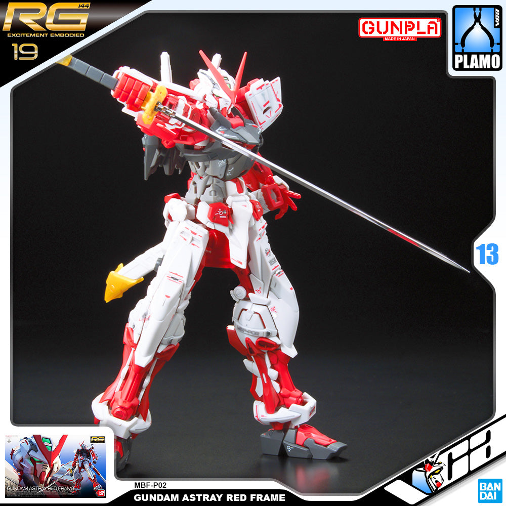 Bandai® Gunpla Real Grade RG 1/144 MBF-P02 GUNDAM ASTRAY RED FRAME VCA Singapore