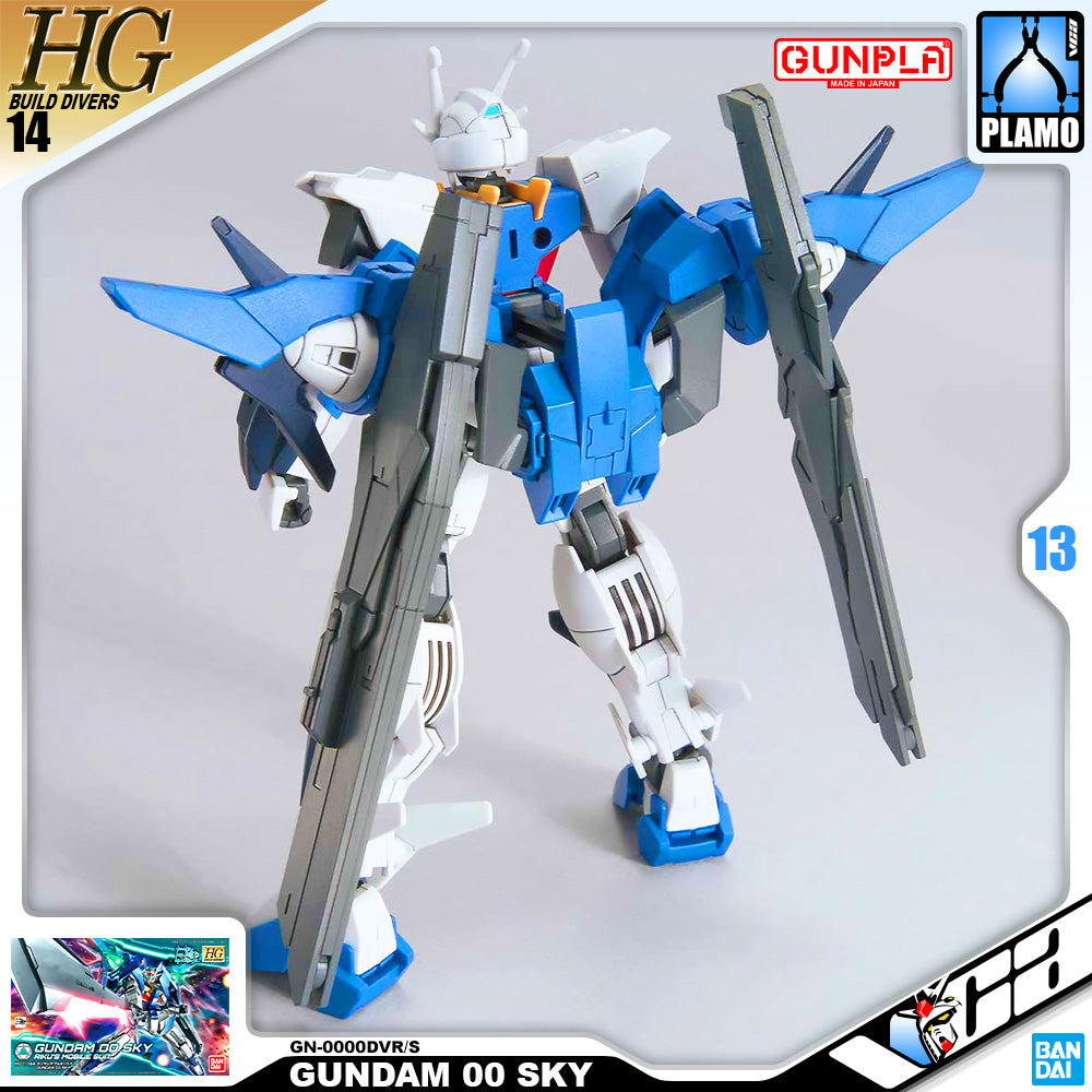 Bandai Gunpla High Grade Build Divers HG GN-0000DVR/S GUNDAM 00 SKY
