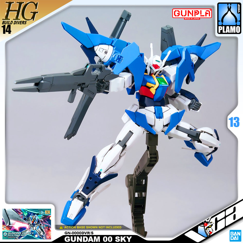 Bandai Gunpla High Grade Build Divers HG GN-0000DVR/S GUNDAM 00 SKY