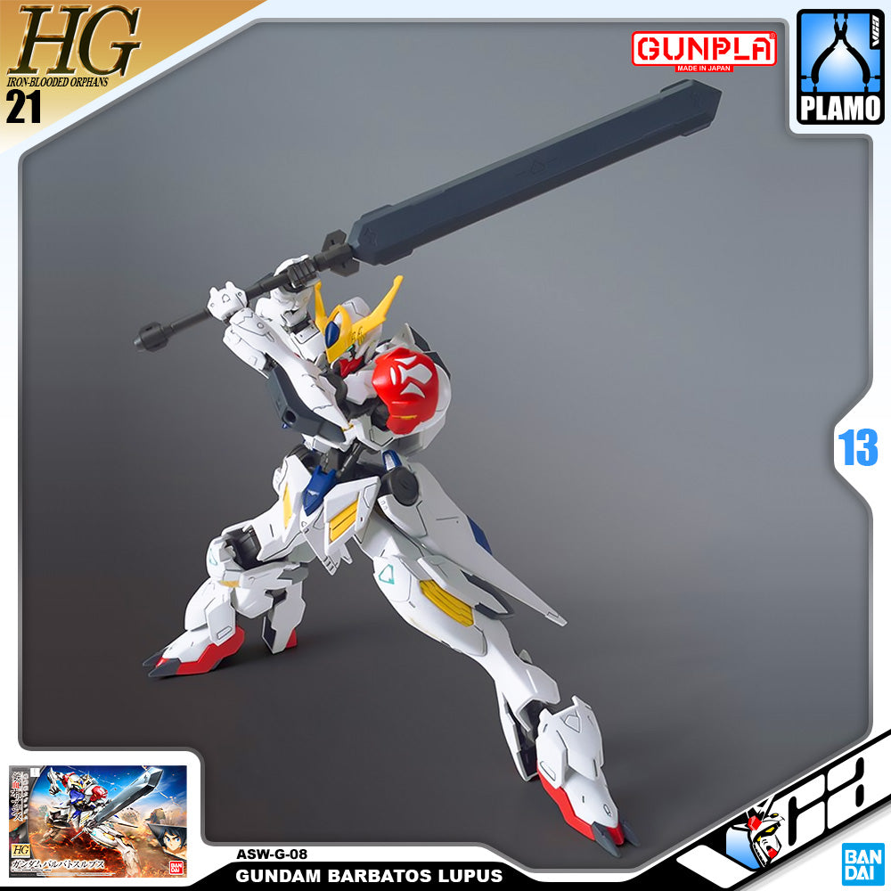 Bandai® Gunpla High Grade HG 1/144 ASW-G-08 GUNDAM BARBATOS LUPUS VCA Singapore
