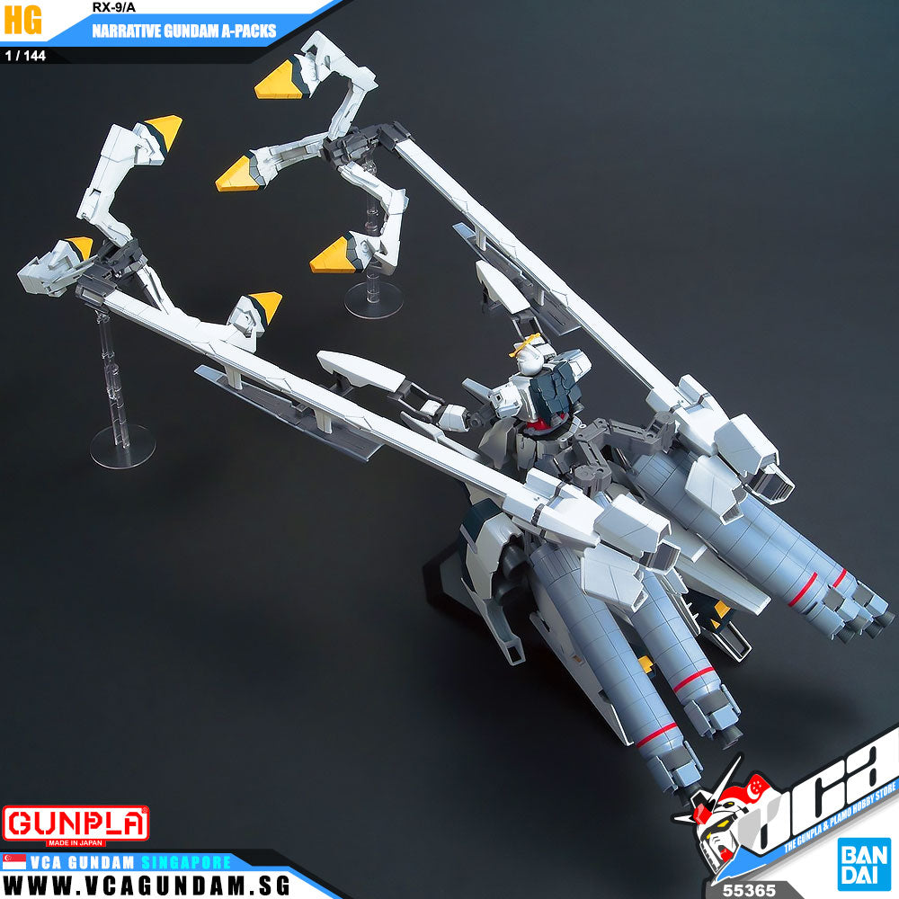 Bandai® Gunpla HG-UC RX-9/A NARRATIVE GUNDAM A P-PACKS