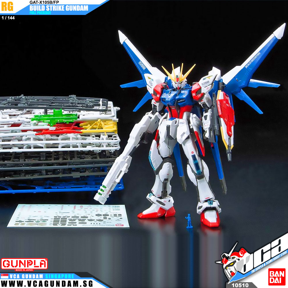 GUNPLA® RG BUILD STRIKE GUNDAM FULL PACKAGE VCA Gundam Singapore