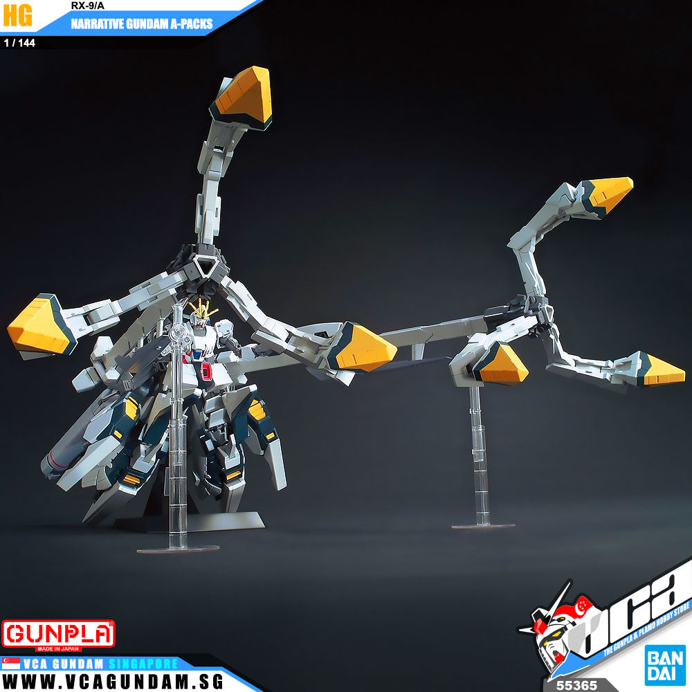 Bandai® Gunpla HG-UC RX-9/A NARRATIVE GUNDAM A P-PACKS