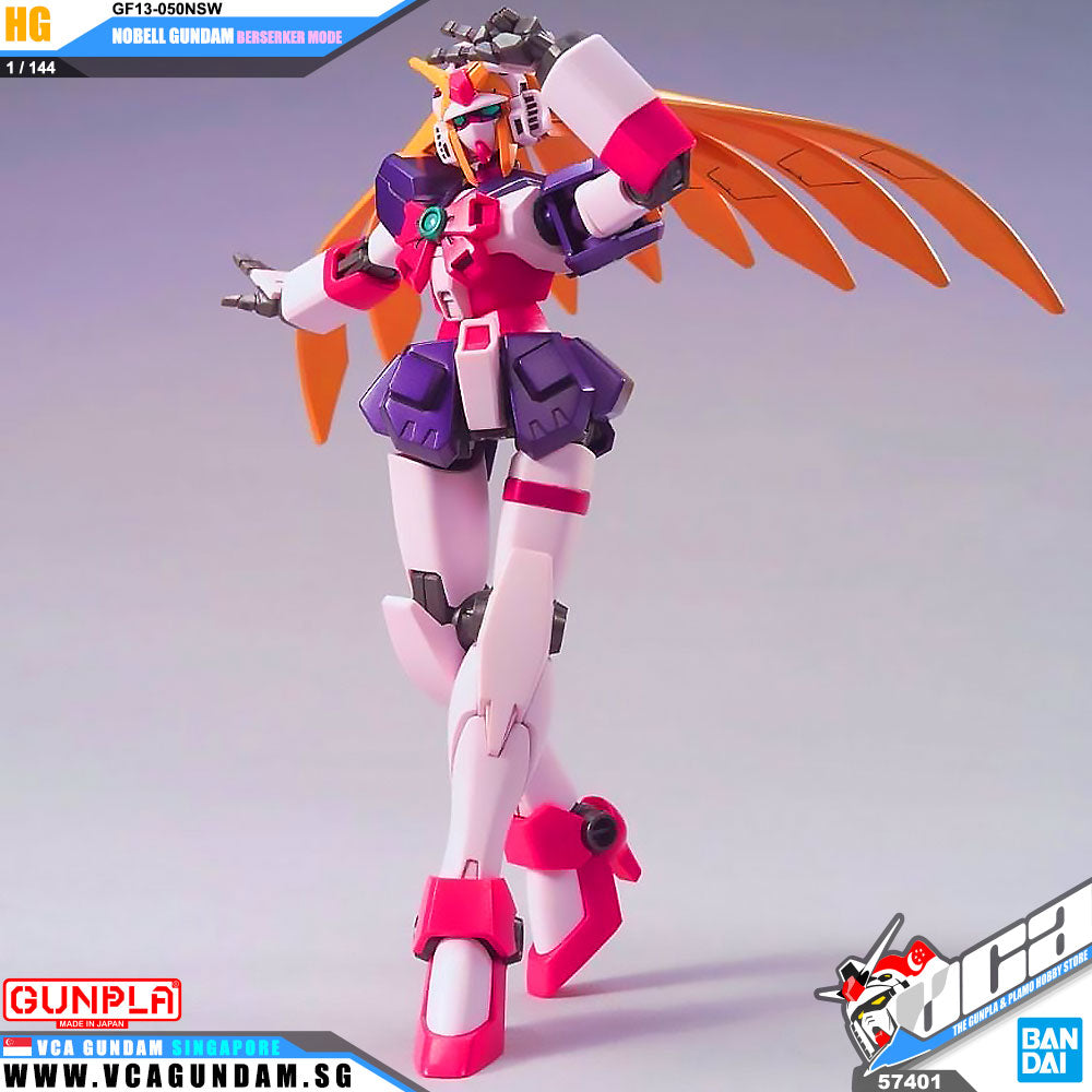 Bandai® Gunpla HG FutureCentury (HGFC) NOBELL GUNDAM (BERSERKER MODE)
