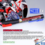 GSI CREOS MR GREY HOBBY GM07 Gundam Marker Painting Pen Red
