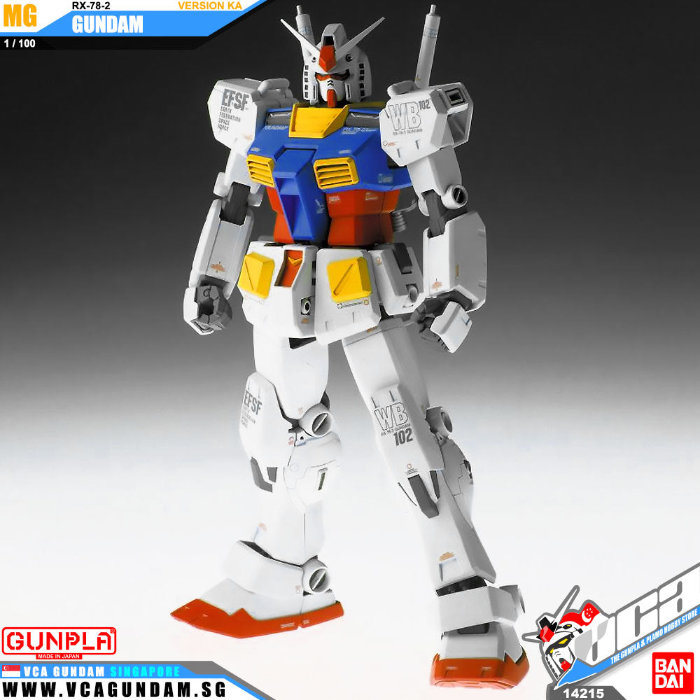 Bandai® Gunpla MG RX-78-2 GUNDAM VER KA