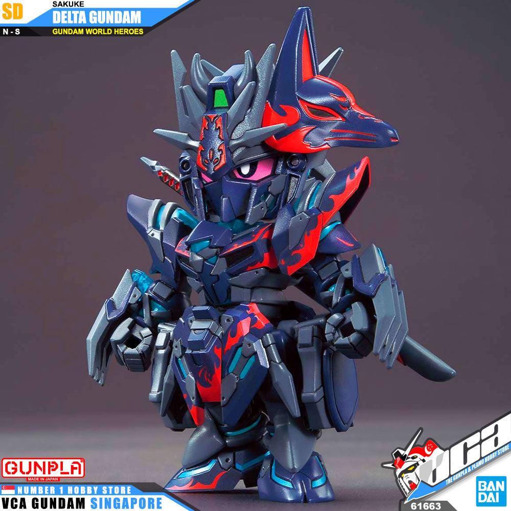 Bandai Gunpla World Heroes SD Sasuke Delta Gundam