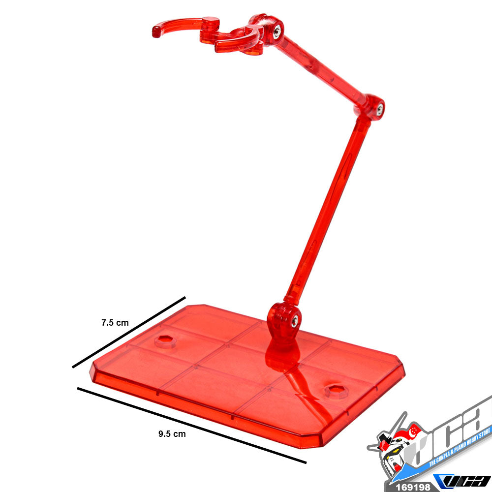 Gundam DUAL ACTION STAND (CLEAR RED)