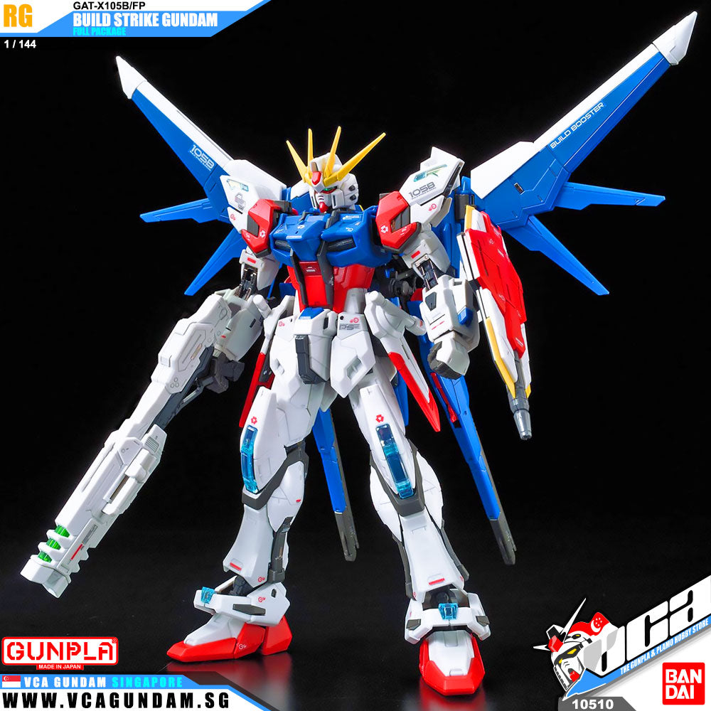 Bandai® Gunpla RG BUILD STRIKE GUNDAM FULL PACKAGE