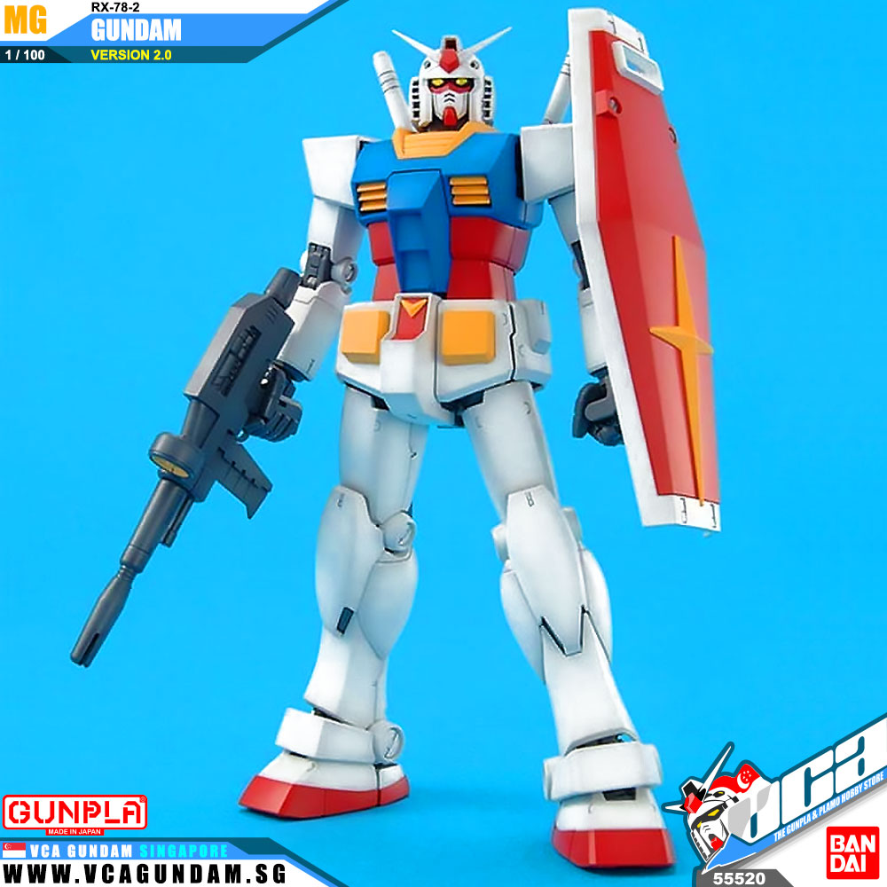 Bandai® Gunpla MG RX-78-2 GUNDAM VER 2.0