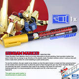GSI CREOS MR GREY HOBBY GM04 Gundam Marker Painting Pen Gold Metallic