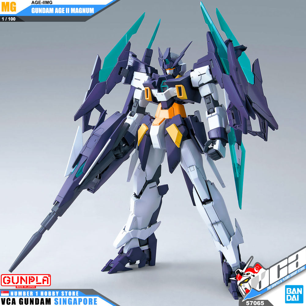 Bandai Gunpla Master Grade 1/100 MG Gundam Age II Magnum Model Kit