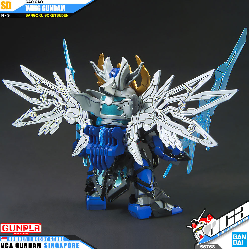 Bandai Gunpla Sangoku Soketsuden SD Cao Cao Wing Gundam