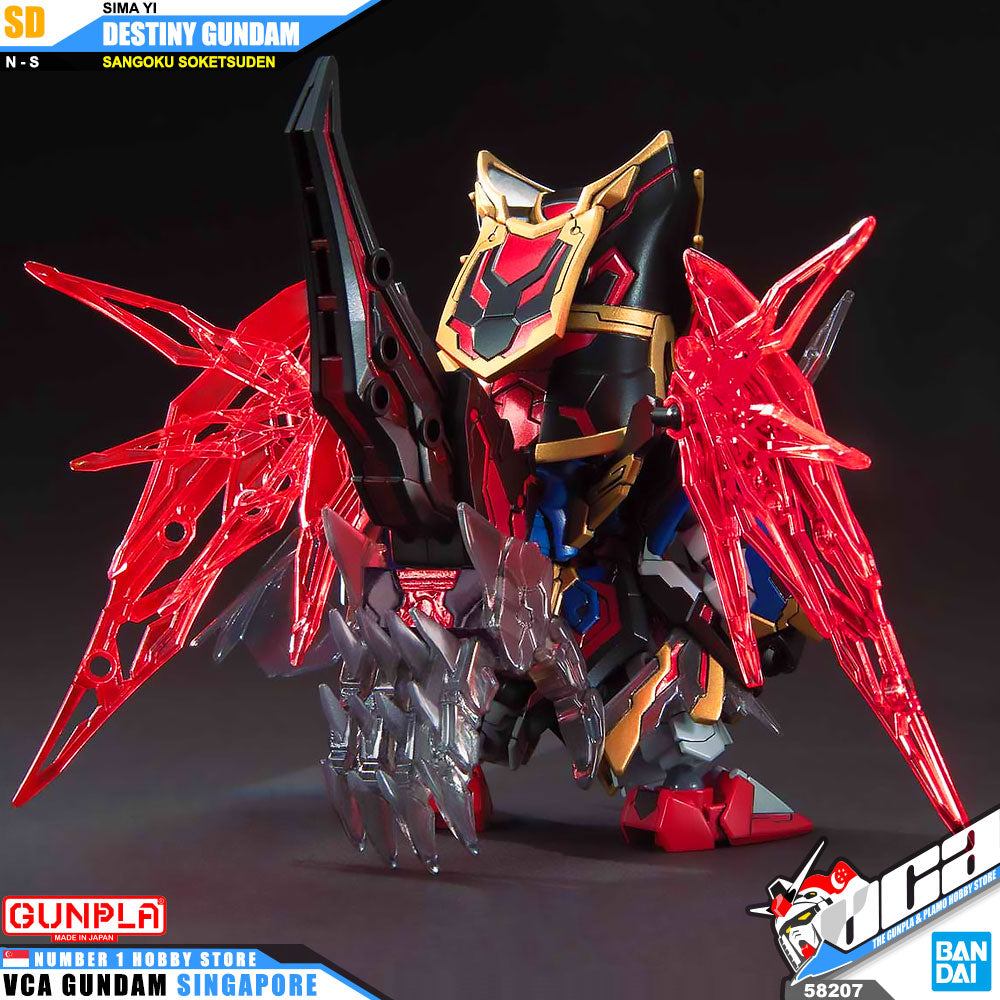Bandai Gunpla Sangoku Soketsuden SD Sima Yu Destiny Gundam