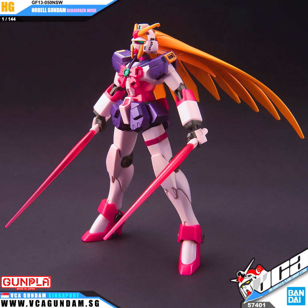 Bandai® Gunpla HG FutureCentury (HGFC) NOBELL GUNDAM (BERSERKER MODE)