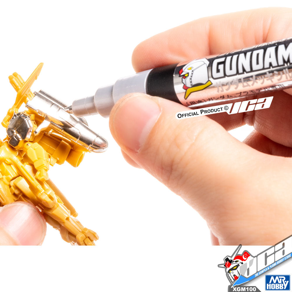GSI CREOS MR HOBBY XGM100 GUNDAM MARKER EX SILVER CHROME PLATING HOBBY PAINT PEN VCA GUNDAM SINGAPORE