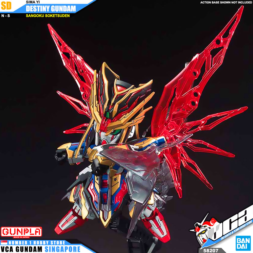 Bandai Gunpla Sangoku Soketsuden SD Sima Yu Destiny Gundam