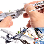 GSI CREOS MR HOBBY XGM100 GUNDAM MARKER EX SILVER CHROME PLATING HOBBY PAINT PEN VCA GUNDAM SINGAPORE
