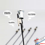 Hobbyca HCC-901 Full Metal Painting Clips Black Color Version For Plastic Model Hobby