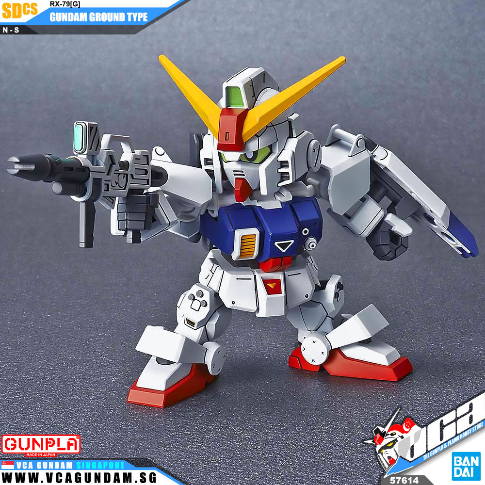 Bandai® Gunpla SD Cross Silhouette (SDCS) GUNDAM GROUND TYPE