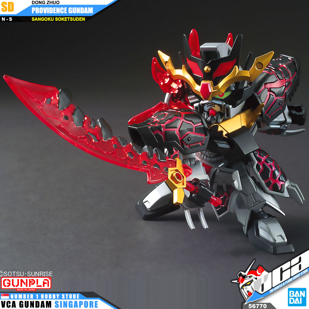 Bandai Gunpla Sangoku Soketsuden SD Dong Zhuo Providence Gundam