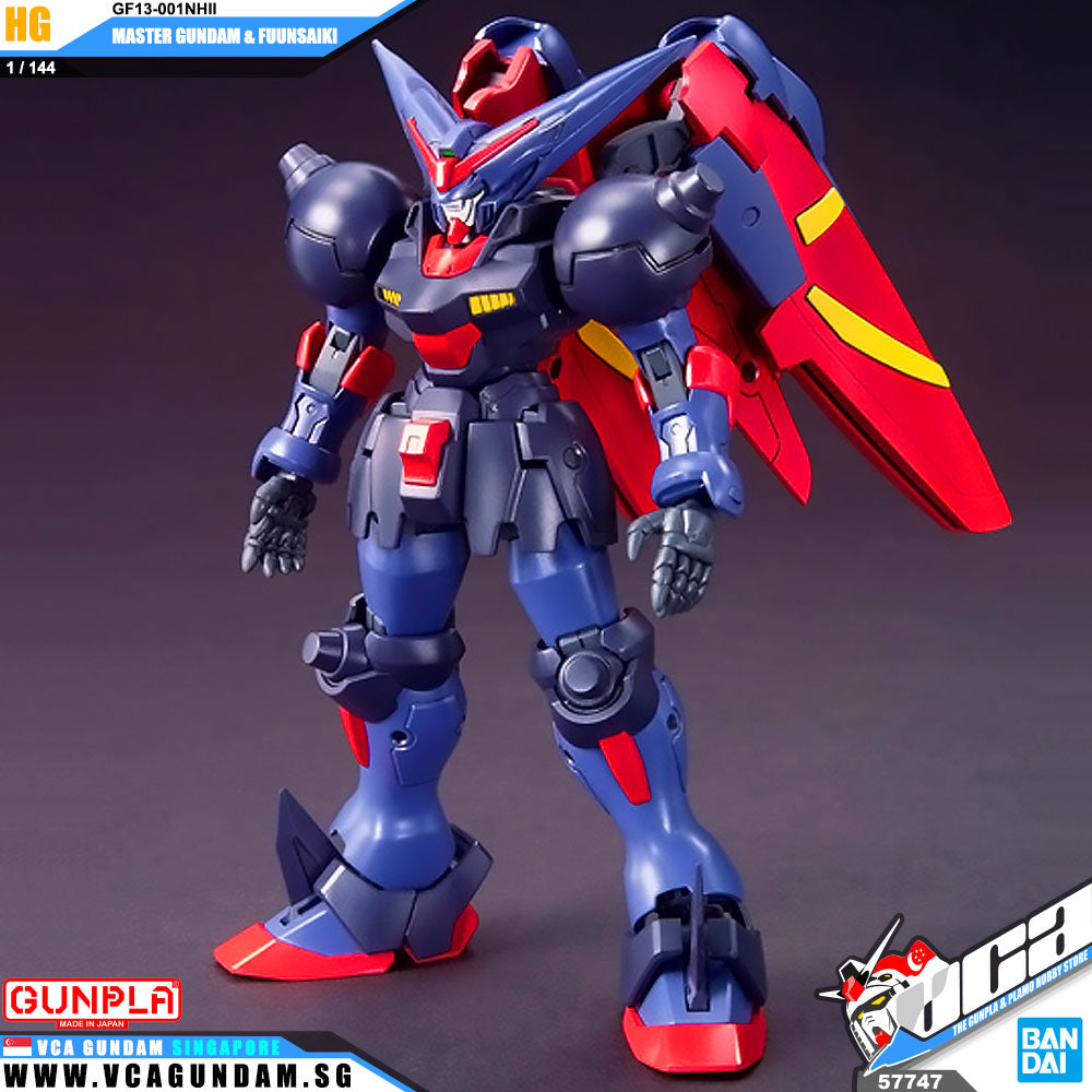Bandai® Gunpla HG FutureCentury (HGFC) MASTER GUNDAM & FUUNSAIKI