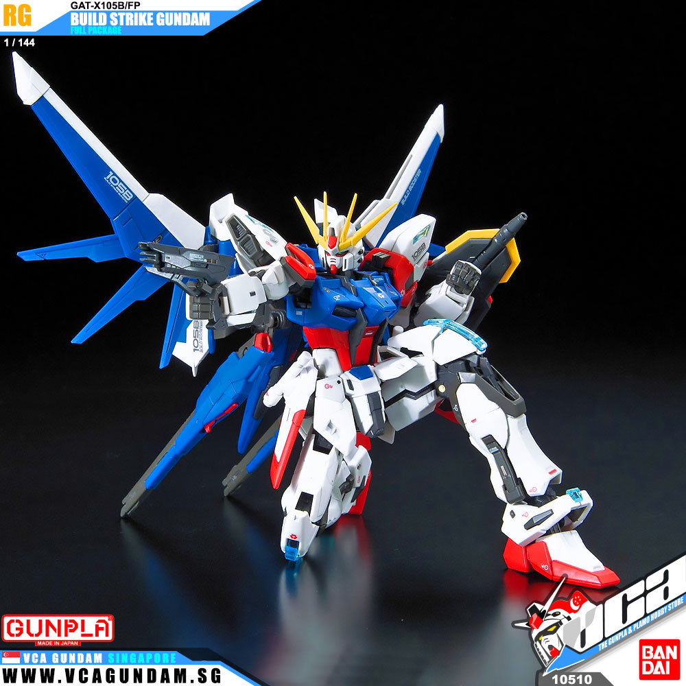 Bandai® Gunpla RG BUILD STRIKE GUNDAM FULL PACKAGE