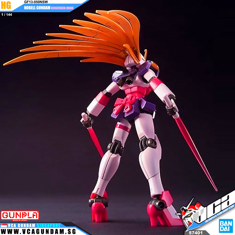 Bandai® Gunpla HG FutureCentury (HGFC) NOBELL GUNDAM (BERSERKER MODE)