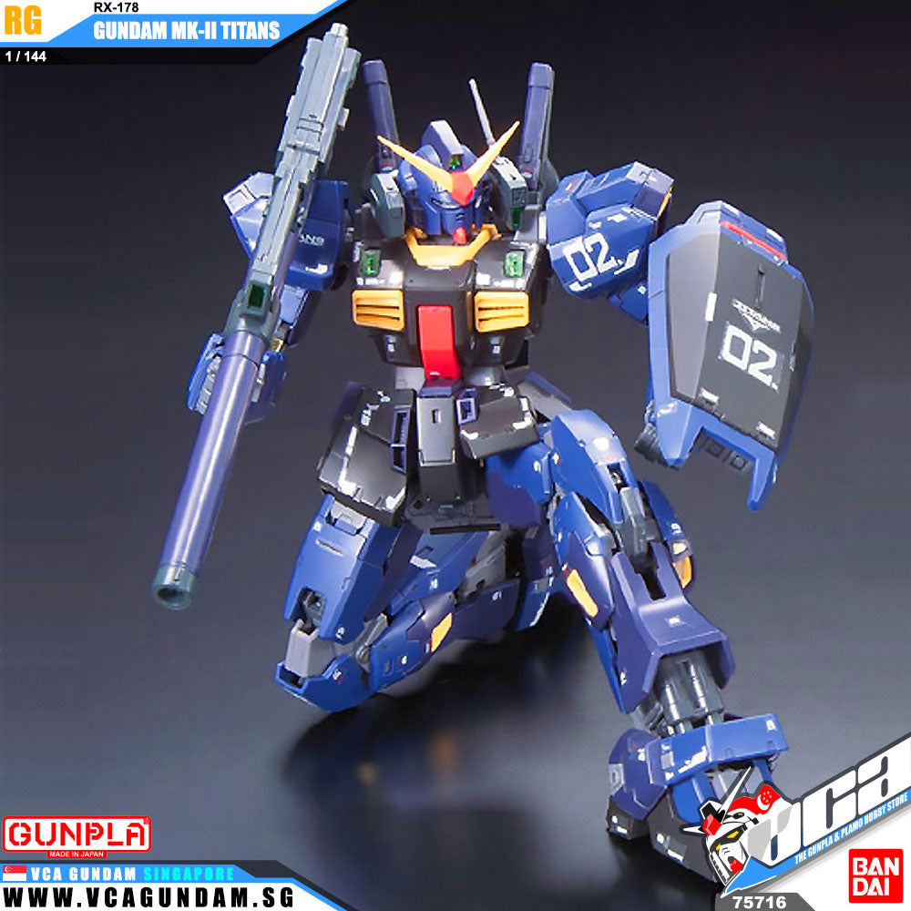 Bandai® Gunpla Real Grade (RG) GUNDAM MK-II TITANS
