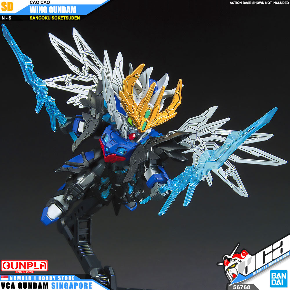 Bandai Gunpla Sangoku Soketsuden SD Cao Cao Wing Gundam