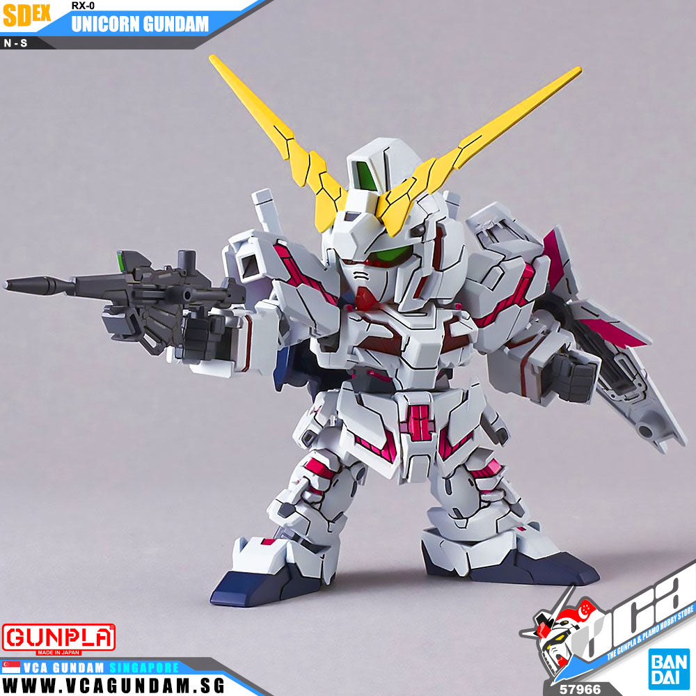 Bandai® Gunpla SDEX UNICORN GUNDAM (DESTROY MODE)