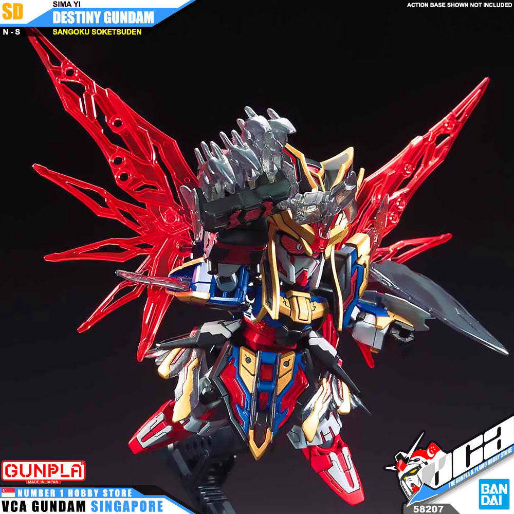 Bandai Gunpla Sangoku Soketsuden SD Sima Yu Destiny Gundam