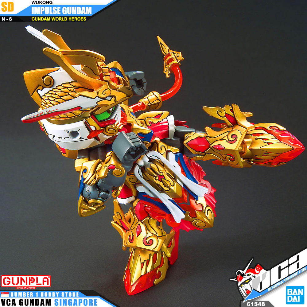 Bandai Gunpla World Heroes SD WUKONG IMPULSE GUNDAM